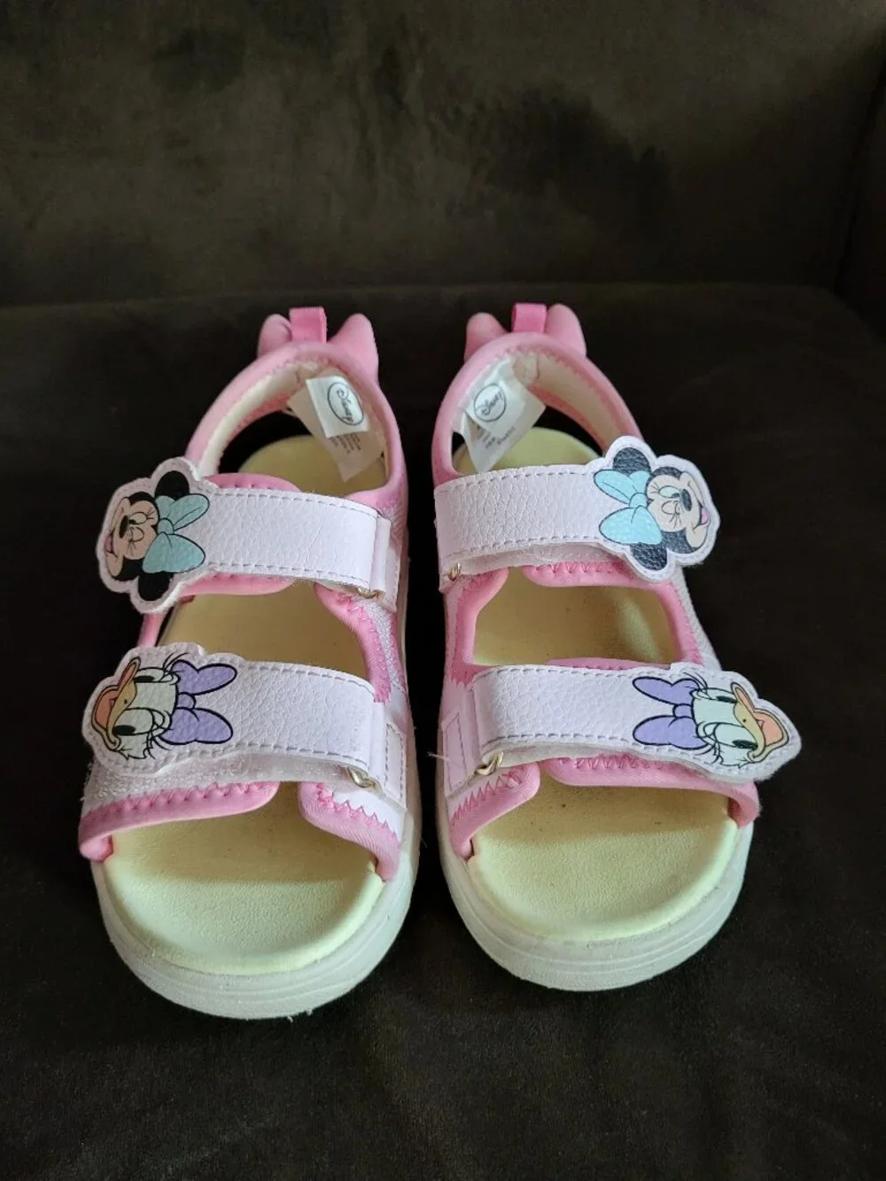 Girls Minnie and Daisy Sandals size 13.5